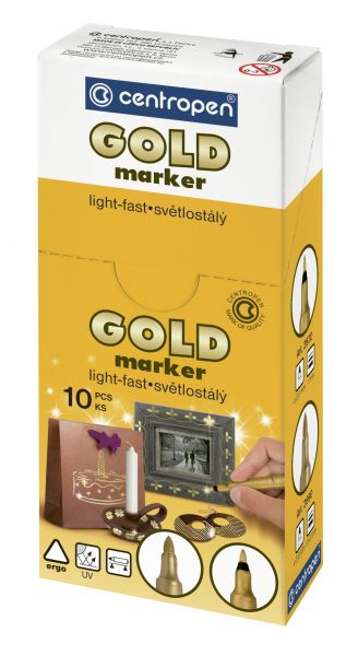 Marker permanentny Gold 2670 M