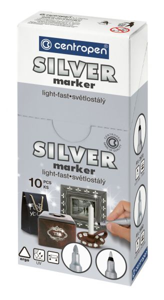 Marker permanentny Silver 2670 M