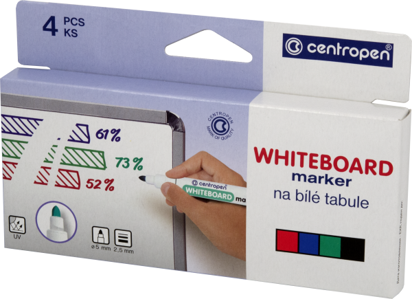 Zestaw markerów suchościeralnych Whiteboard Marker 8559